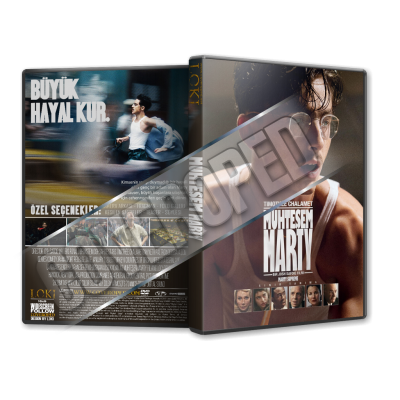 Muhteşem Marty - Marty Supreme - 2025 Türkçe Dvd Cover Tasarımı